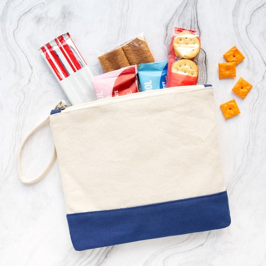10" x 8" Summer Canvas Pouch by Make Market
